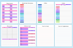 2026 End Of Life Planner For Canva KDP Interior Product Image 5
