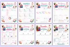 2027 That Girl Planner | Self-Care, Wellness &amp; Goal Product Image 5