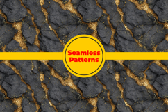 Rock and Gold Glitter Seamless Pattern and Digital Paper Product Image 5