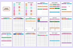 Ultimate 2026 ADHD Life Organizer Bundle Canva Interiors Product Image 5