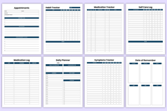 2027 Anxiety &amp; Depression Planner | Care Product Image 5