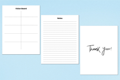 Editable 2026 Vision Board Planner For Canva KDP Interior Product Image 5