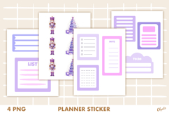 Christmas Planner PNG. Planner Stickers PNG Product Image 1