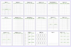 Garden Planner Bundle Canva Template Product Image 5