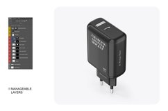 Glossy Charging Adapter Mockup Product Image 6