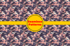 Camouflage Grunge Texture Seamless Pattern and Digital paper Product Image 5