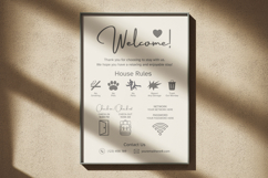 Vacation Rental Welcome Sign Template Canva Editable Design Product Image 5