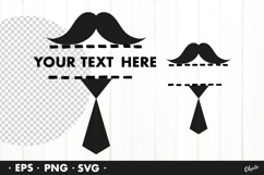 Dad Monogram, Fathers Day Personalized SVG Product Image 1