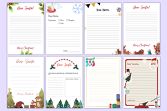 Mega Letter to Santa Bundle Canva templates Product Image 5