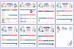 2027 Client Management Planner | CRM &amp; Customer Relationship Product Image 5