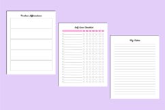 Self Care &amp; Gratitude Journal For Women For Canva Product Image 5