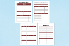 2026 Home Maintenance Planner For Canva Interior Product Image 5