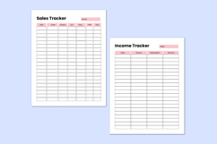Handmade Product Business Workbook Canva templates Product Image 5