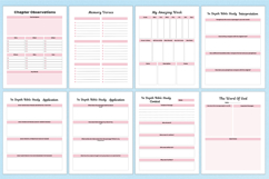 2026 Bible &amp; Devotional Planner For Canva Templates Product Image 5