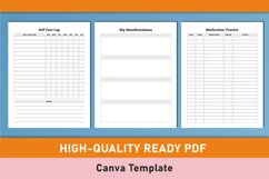 Editable Depression Therapy Journal Canva Template Product Image 5