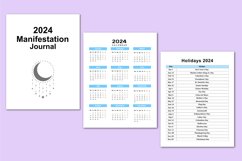 Editable 2024 Manifestation Journal For Canva Product Image 5
