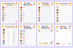 Early Writing Practice Book | Preschool Handwriting Product Image 5