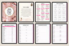 2026 Digital That Girl Journal Canva Templates Product Image 5