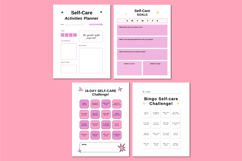 2026 Depression &amp; Self-Care Bundle Canva Templates Product Image 5