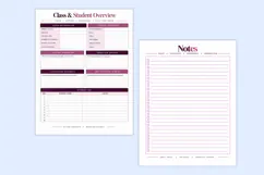 Annual Teacher Planning Workbook Kdp interiors Product Image 5
