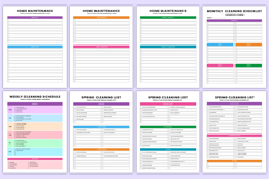 2027 ADHD Cleaning Planner | Routine Product Image 5