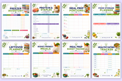2027 Meal Prep Planning Workbook | Meal Planner, Grocery Product Image 5