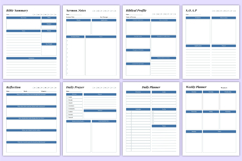 2026-2027 Bible Study Journal Canva Templates Product Image 5