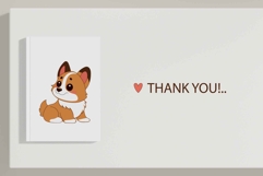 Cute Cartoon Happy Welsh Corgi Dog Puppy Character Fun Icon Product Image 5