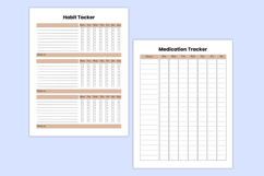2026 - 2027 Depression &amp; Anxiety Workbook Canva templates Product Image 5