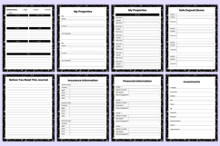 2026 Final Wishes &amp; Legacy Organizer Canva Templates Product Image 5