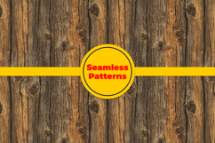 Natural Wood Texture Seamless Pattern and Digital Paper Product Image 5
