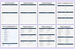 2026 ADHD Cleaning Tracker | Daily Checklist, Routine Product Image 5