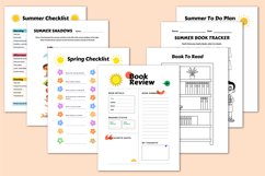 Summer Planner For Kids for Canva Interior Product Image 5
