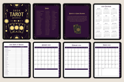 2026 Digital Tarot Journal Canva Template Product Image 5