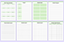 2026 Gardening Journal Bundle Canva Template Product Image 5