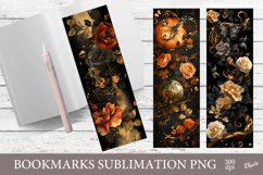 Mystic Halloween Bookmark PNG. Dark Halloween Bookmark PNG Product Image 1
