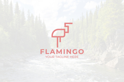 Flamingo Minimal Clean Logo Product Image 5