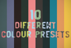 Blurry Halftone Text Effect Template Product Image 6