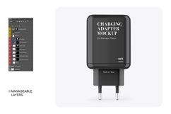 Glossy Charging Adapter Mockup Product Image 6