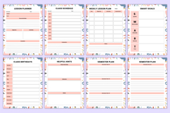2026 Teacher Planner Bundle Canva Template Product Image 5