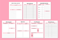 2026 Faith &amp; Scripture Study Journal Canva templates Product Image 5
