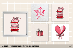 Valentine Card, Valentine Poster Printable PNG Product Image 1