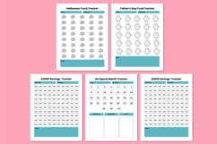 2026 Budget &amp; Savings Journal Canva templates Product Image 5