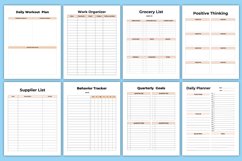 Editable Working From Home Planner Canva Product Image 5