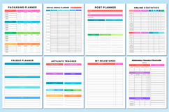 2026 Online Success Organizer Canva Templates Product Image 5