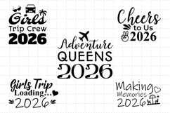 Girls Trip 2026 SVG Bundle Product Image 5