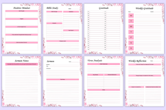 2026 Devotional &amp; Prayer Journal Canva Templates Product Image 5