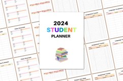 Editable 2024 Student Planner For Canva Product Image 5