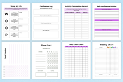 2026 Life Coaching Planner For Canva Templates Product Image 5