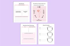 PTSD &amp; Trauma Processing Workbook For Canva Template Product Image 5